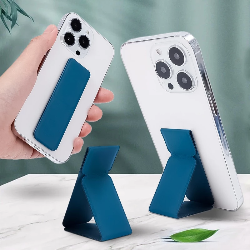 ที่วางโทรศัพท์ แบบแม่เหล็ก พับได้ สีพื้น