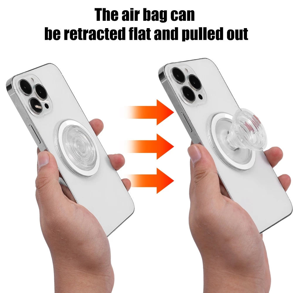 Fonken ขาตั้งโทรศัพท์แม่เหล็กแบบพับได้ Popsocket ที่วางโทรศัพท์ Mag-Safe ที่วางโทรศัพท์ Popgrip ที่วางโทรศัพท์ Mag-Safe