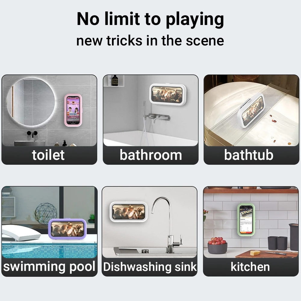 ที่วางโทรศัพท์ติดผนัง 360° สามารถหมุนได้